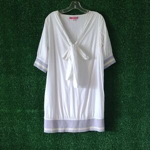 Manoush White and Gray Women's Top